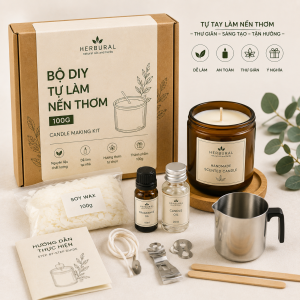 Bộ DIY Tự Làm Nến Thơm – Candle Making Kit